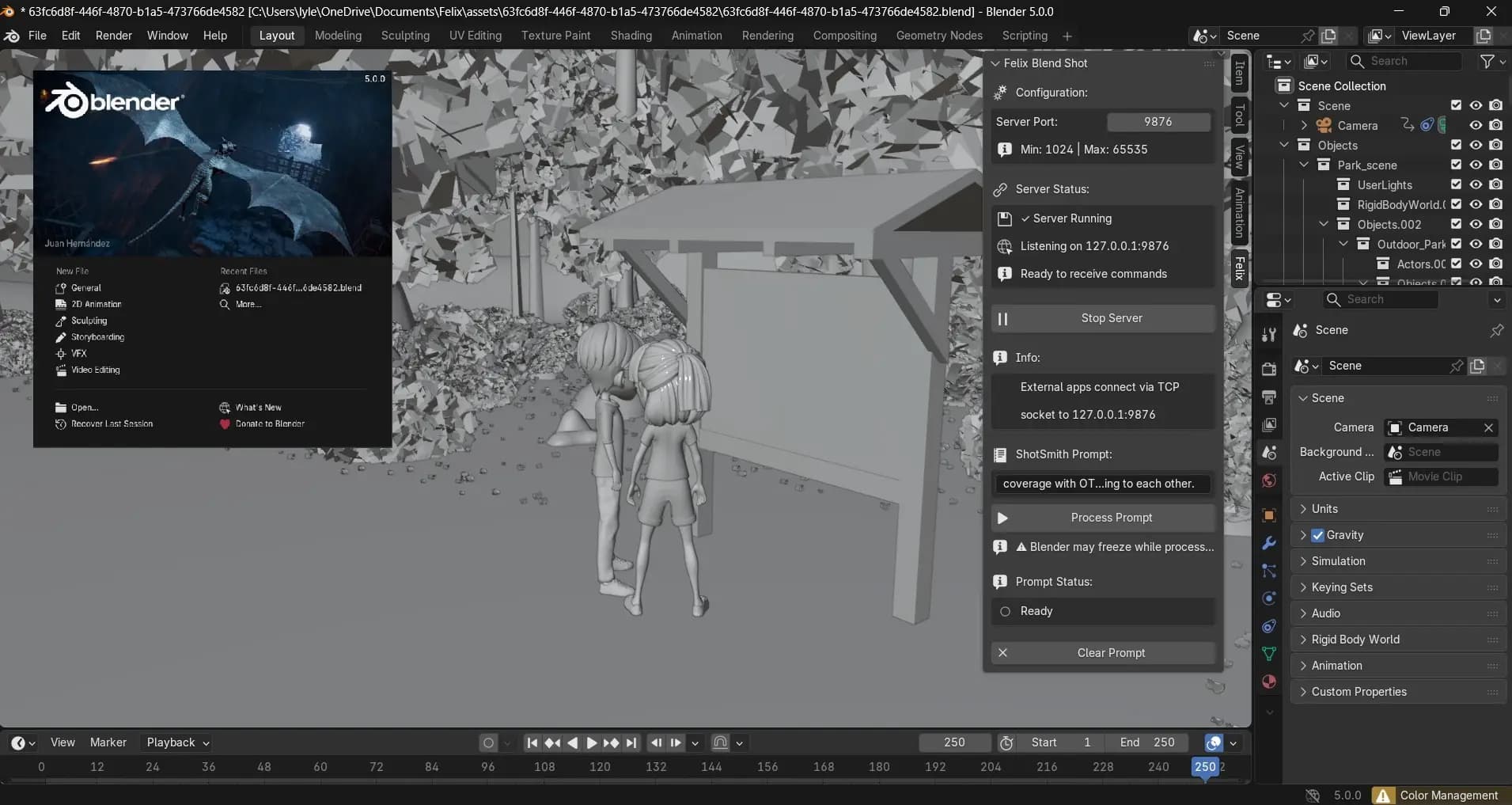 AI for Blender